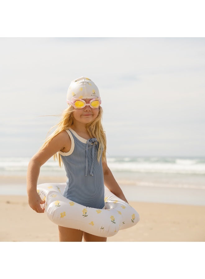 Sunnylife Kiddy Pool Ring Mima the Fairy Lemon Lilac – Kiddy Pool Ring Mima the Fairy in Lemon Lilac – Lightweight and Fun Inflatable Float for Toddlers, Perfect for Pool Days - Image 3